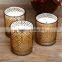 Laser Glass Votive Holder/Mercury Glass Tumblers/Glass Jar Home & Wedding Decoration