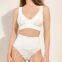 Ladies' santoni seamless knit quick dry & wicking cross back high support sports bra.