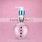 white/colored/transparent Christmas decoration snowman bottle for shampoo/skin care/hand soap