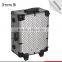 Professional aluminum makeup case, lighted make up case, beauty cosmeticcase