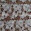 2016 wholesale special lace accessory cotton full lace fabric with flower