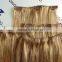 100% virgin cheap Brazilian high quality afro hair clip in remy half wig 36 inch hair extensions clip in half wig