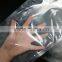 Factory price clear microwavable high temperature plastic bag clear transparent cpp retort pouch