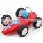 2015 Wholesale Wooden Racing Back Car Kids Wooden Crafts Toys