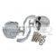 BJ-RM-354 Hot sale skull aluminum chrome motorbike mirror for harley