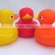 customized plastic floating bath toy yellow rubber duck