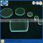 Different shaped tempered clear glass
