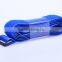 adjustable cable strap hook and loop with plastic buckle