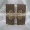 Jazzy style folio with ribbon and personal custom lace hot foil wedding invitations card                        
                                                Quality Choice