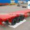 Flat bed semitrailer