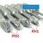 8size=one Set 75mm length Magnetic Long Hex Cross Head Screwdriver Bits Set Electric screwdriver AR-37
