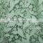 2016 Alibaba high quality chemical guipure lace / schiffli lace embroidery fabric lace mint green with rhinestones