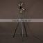 Big Industrial Fan Floor Lamp RH Retro Creative Tripod Standing Lighting for Castle Decorative