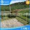 Microwave motion sensor all in one solar LED street light, solar garden pathway light, pole mounted, Bridgelux LEDs