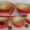 lacquered bamboo bowl