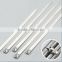 Supply 400x4.6mm Stainless Lock Steel Cable Ball Tie 304 material