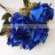Blue 7 heads Artificial rose flower bouquet