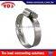 German type hose clamp band clamps for pipes clamp tightener