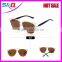 CAT eye women sunglasses METAL frame glasses female brand Golden half frame sun glasses                        
                                                Quality Choice