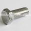4.8grade Stainless steel Hexagon head bolts DIN933
