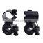 Aluminum Zoom LED Q5 Bike Light with an Flashlight Holder