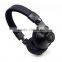 Latest genuine Leather bluetooth headset wireless headphone wholesale