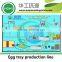 waste paper moulding machine for egg tray egg and carton
