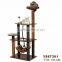 High Quality Cherry Green Wooden Cat Tree                        
                                                Quality Choice