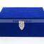 Deep bule suitcase shaped gift box