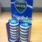 innovative blue medicine display rack,ointment display,vaporub display