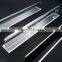 metal T runner with white line