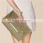 Envelop Shape Sequined PU Women Clutch Wallet Ladies Party Hand Purse