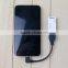Right Angle Micro USB OTG to USB 2.0 Adapter New