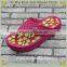 Factory Directly Women Flip Flop With Flower(HJW026)