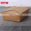 Take out brown food grade kraft paper noodle box with design