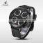 WEIDE Brand Outdoor Sport watch Big Dial Silicone Band quartz stainless steel watch water resistant Watches Men