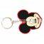 Mickey mouse cartoon keychain/Mickey mouse silicone keychain