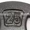 painted cast iron weight plate wholesale