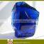 cobalt blue glass chipping and rocks
