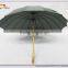 23" Windproof assorted colors straight umbrella