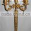 silver candelabra centerpiece