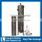 Stainless steel single bag filter housing v band clamp
