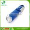 Competitive with multi-function tool 4 WHITE LED+ 1 RED LED emergency power style flashlight with emergency harmmer
