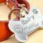 Pet id name charm metal dog tag