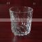 300ml cylinder shape whisky glass cup embossing