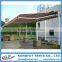 Outdoor motorized retracatable free standing awning