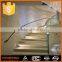 Super building project design natural marble curve stair lift