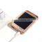 high grade metal case portable charger solar power bank 6000mah