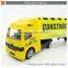 Free wheel alloy die cast model container truck