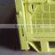 Yellow foldable stoarge cage